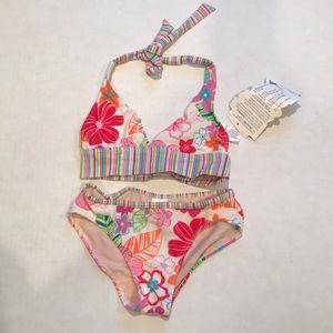 Two piece girls swim wear. New with tag!